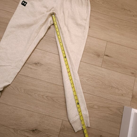 Under Armour UA Rival Fleece Joggers, Heather Tan - Picture 5 of 6